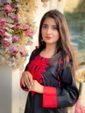 2 PCS WOMEN'S STITCHED LIEN EMBORIDERED SUIT