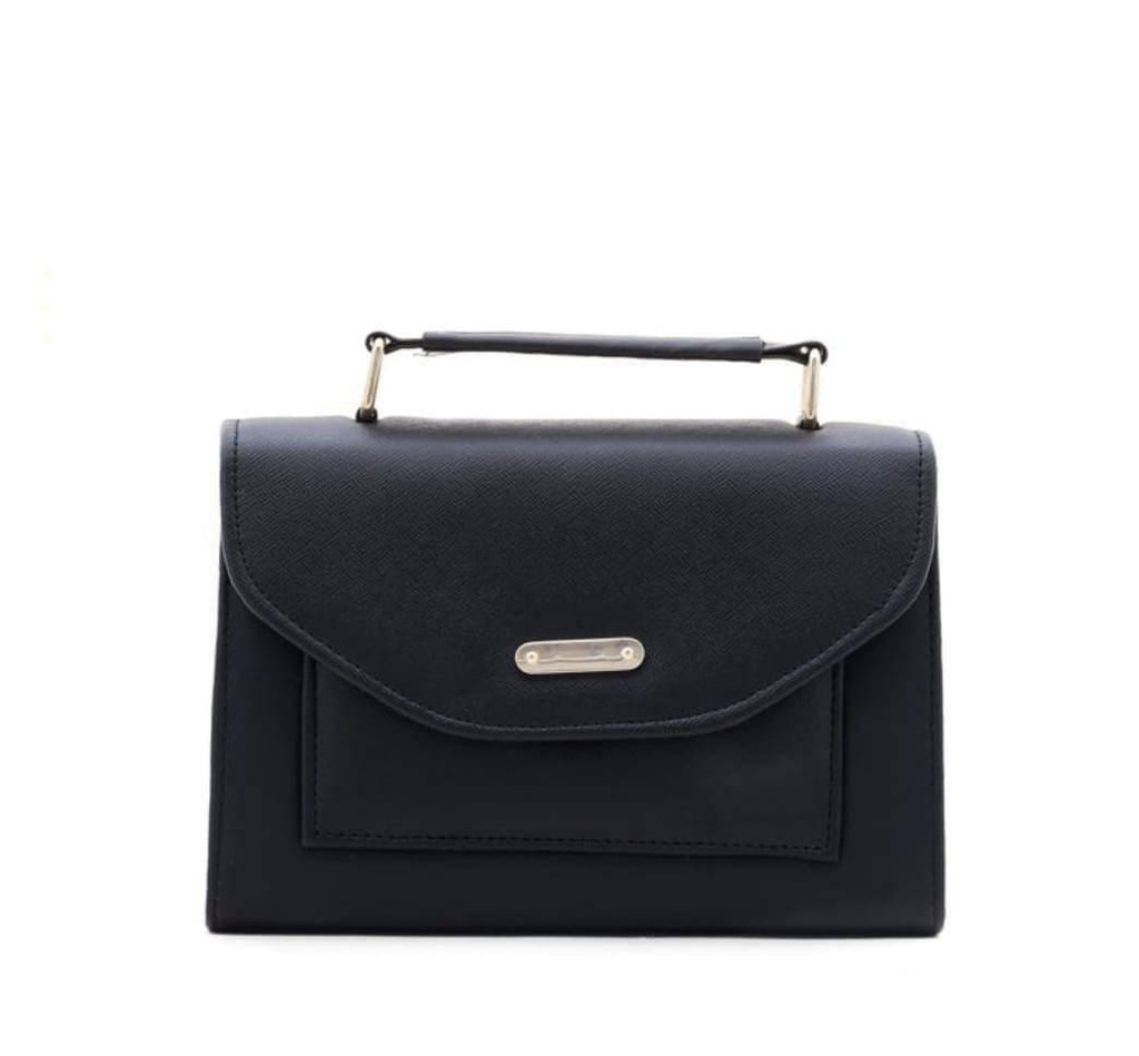 HANDBAG WITH TOP HANDLE WITH LONG STRAP