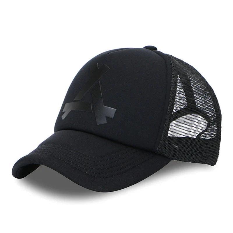DEOSAI-DOUBLE BLACK A NET CAP