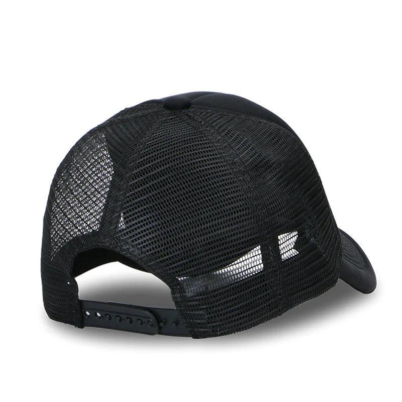 DEOSAI-DOUBLE BLACK A NET CAP