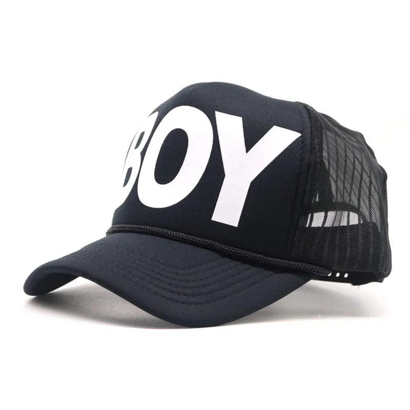 DEOSAI-BOY BLACK NET CAP