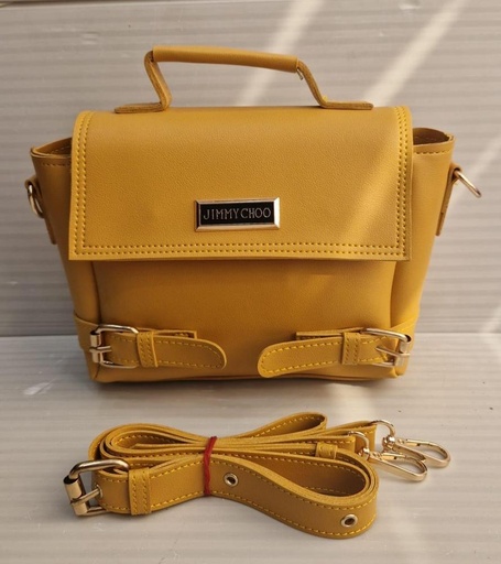 WOMEN'S PU LEATHER TOP HAND SHOULDER BAG