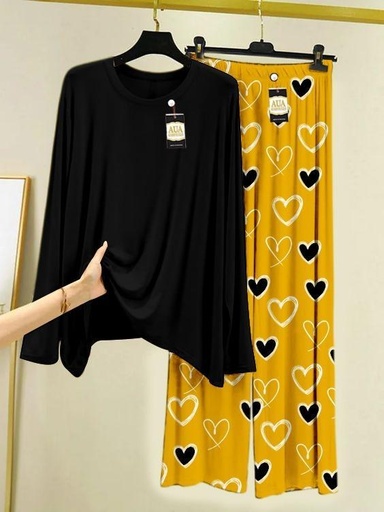 Women's Cotton Jersy Printed Night Dress