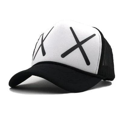 DEOSAI- DOUBLE X WHITE NET CAP