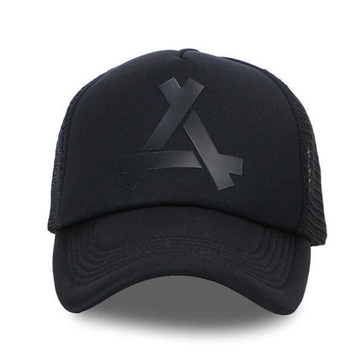 DEOSAI-DOUBLE BLACK A NET CAP