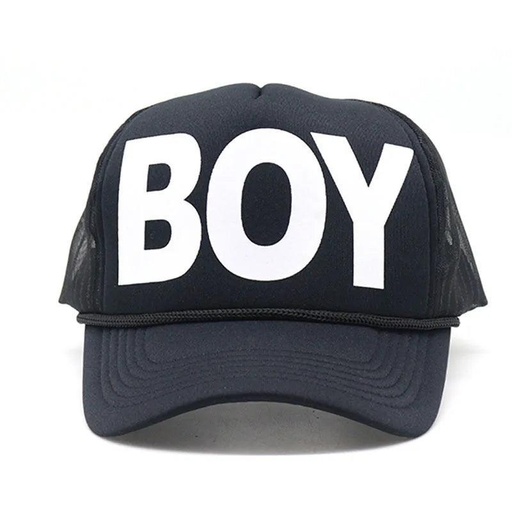 DEOSAI-BOY BLACK NET CAP