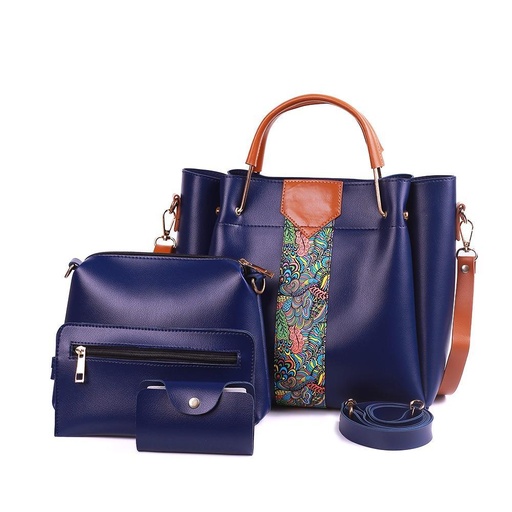 4 Pcs Pu Leather Handbag